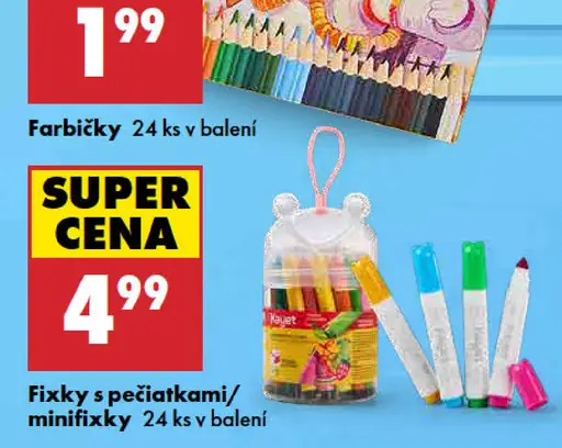 Kayet Fixky s pečiatkami/minifixky