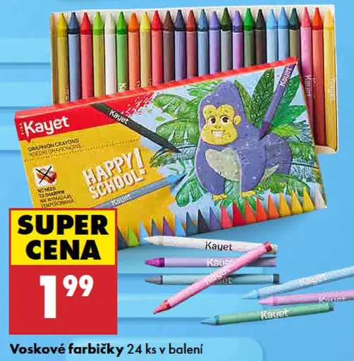 Kayet Voskové farbičky