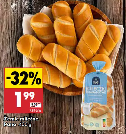 Pano Žemle mliečne