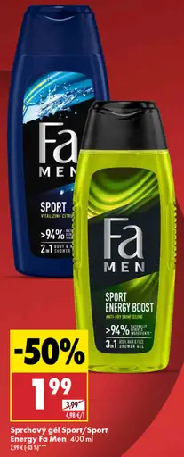 Fa Men sprchový gél Sport Energy Boost