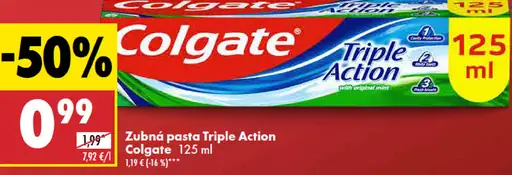 Colgate Zubná pasta Triple Action