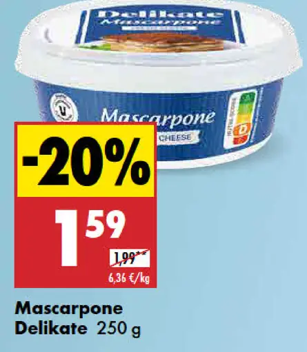 Delikate Mascarpone
