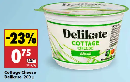 Delikate Cottage Cheese klasik