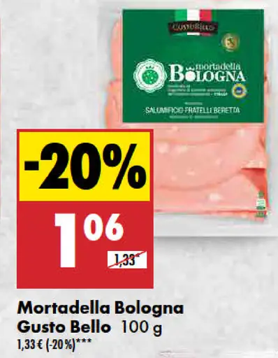 Gusto Bello Mortadella Bologna