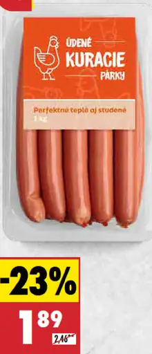 Cedrob Údené kuracie párky