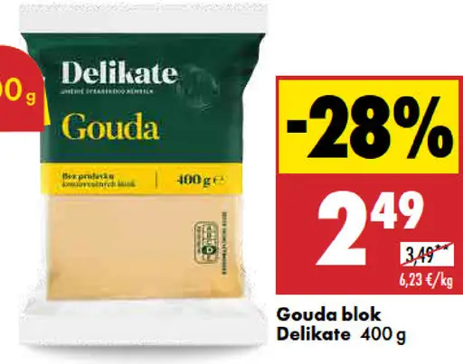 Gouda blok Delikate