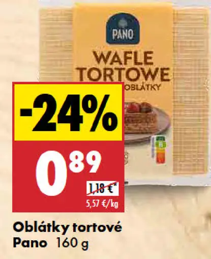 Oblátky tortové