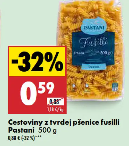 Pastani Cestoviny z tvrdej pšenice penne