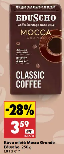 Mocca Grande Eduscho Káva mletá