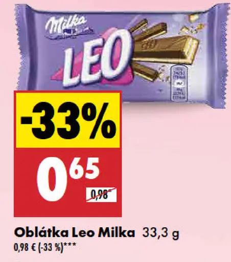 Milka Oblátka Leo