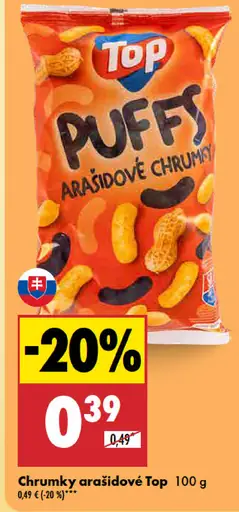 Top Chrumky arašidové