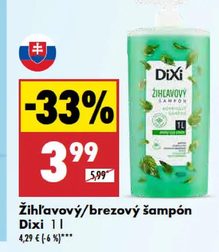 Dixi Žihľavový šampón