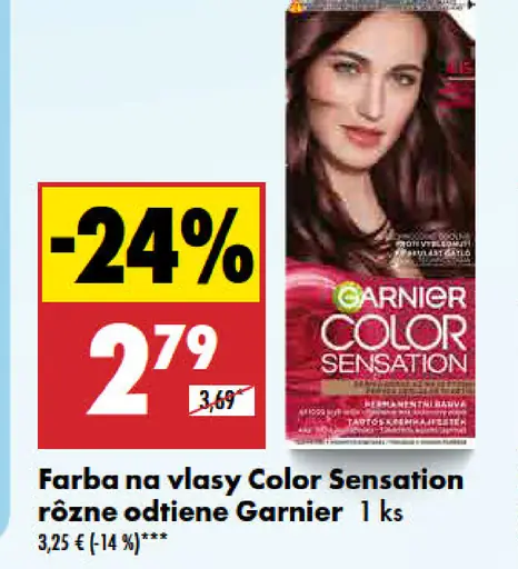Garnier Color Sensation farba na vlasy