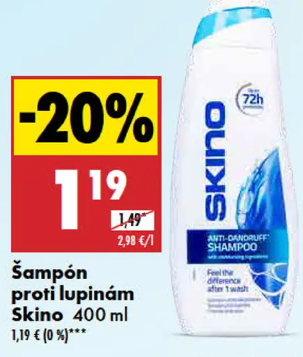 Skin Šampón proti lupinám