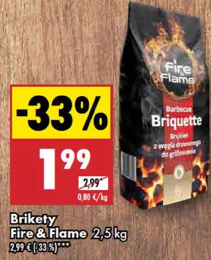 Fire and Flame Brikety