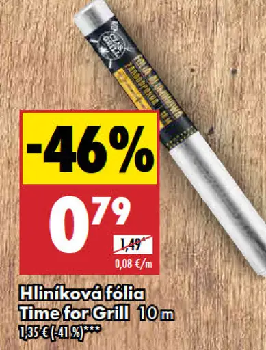 Time for Grill Hliníková fólia