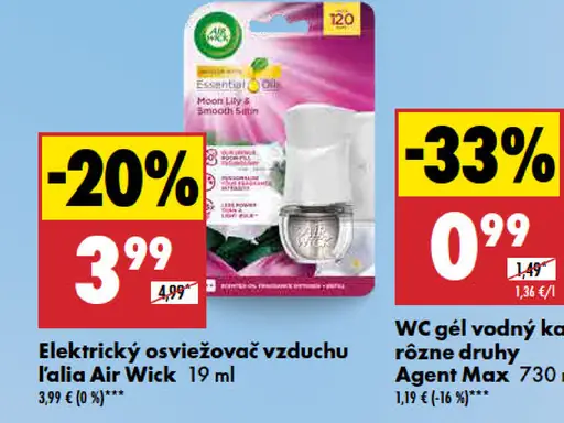AIR WICK elektrický osviežovač vzduchu