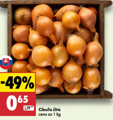 Cibuľa žltá
