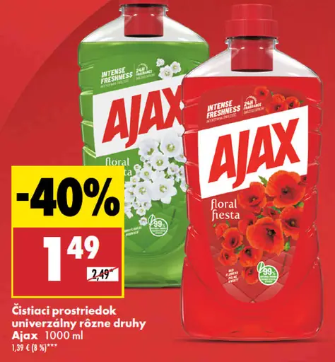 Ajax Univerzálny čistiaci prostriedok
