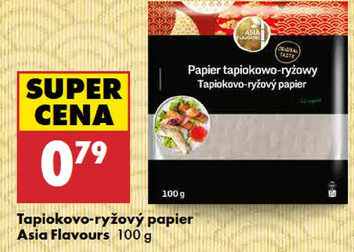 Asia Flavours Tapiokovo-ryžový papier