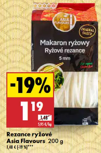 Asia Flavours Ryžové Rezance