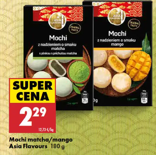 Asia Flavours Mochi matcha/mango