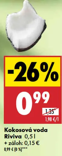Riviva Kokosová voda