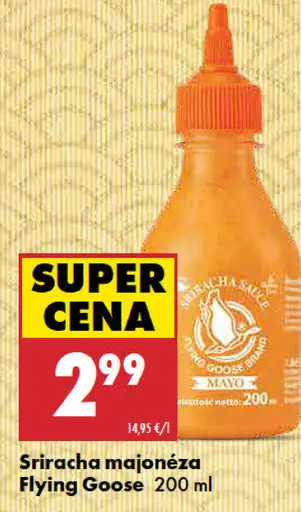 Flying Goose Sriracha majonéza