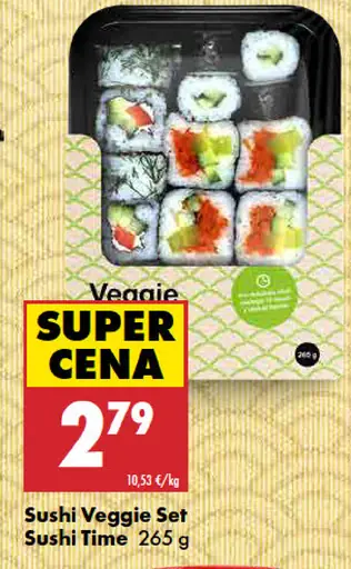 Sushi Time veggie set