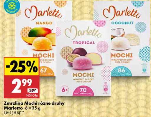 Marletta Zmrzlina Mochi