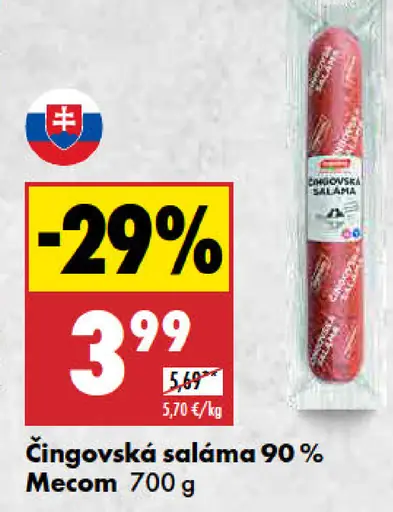 Mecom Čingovská saláma 90%