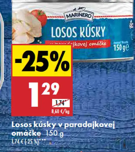 Marinero Losos kúsky v paradajkovej omáčke