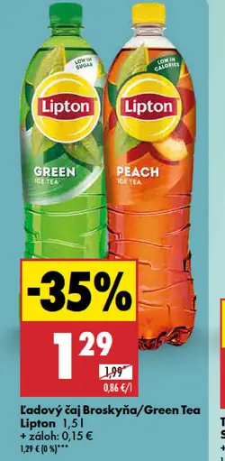 Lipton Green Ice Tea ľadový čaj zelený