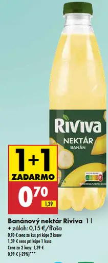 Riviva nektár banánový