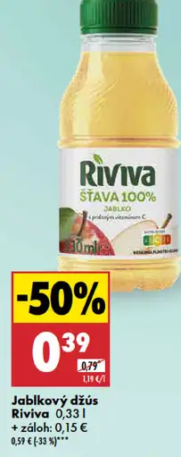 Riviva Jablkový džús
