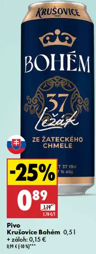 Krušovice Bohem
