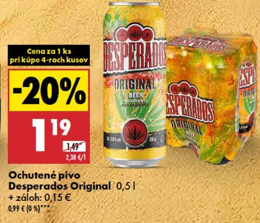 Desperados Original plechovka