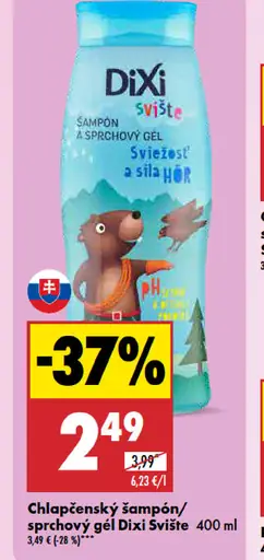 Dixi Svište Chlapčenský šampón/sprchový gél