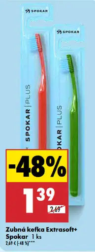 Spokar Zubná kefka Extrasoft+