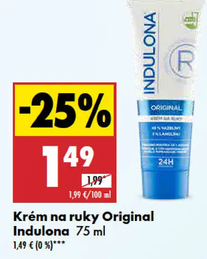 Indulona Krém na ruky Original