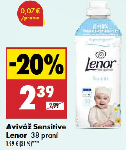 Lenor Aviváž Sensitive