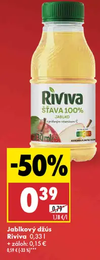 Riviva Jablkový džús