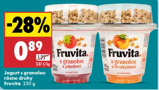 Fruvita Jogurt s granolou