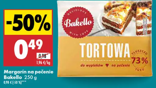 Bakello Margarín na pečenie