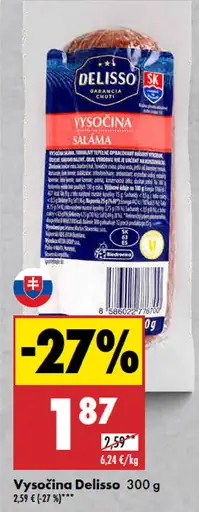 Delisso Vysočina saláma