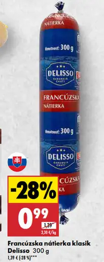 Delisso Francúzska nátierka klasik