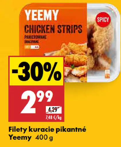 Yeemy Filety kuracie pikantné