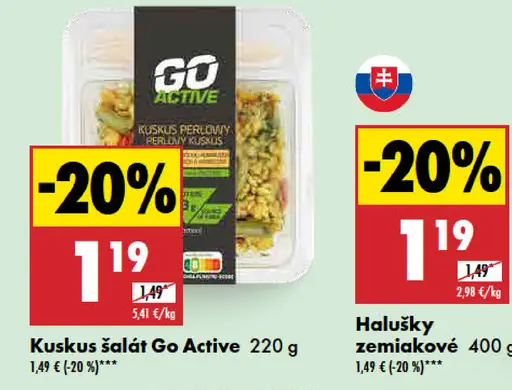 Go Active Kuskus šalát