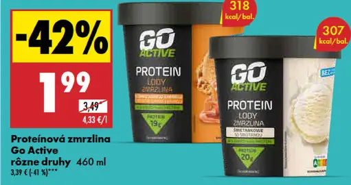 Go Active Proteínová zmrzlina