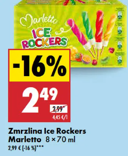 Marletto Zmrzlina Ice Rockers